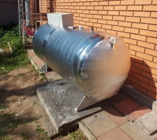 Автономная газификация в Раменском наземным газгольдером