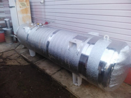 Монтаж газгольдера 2200 л в Раменском для частного дома